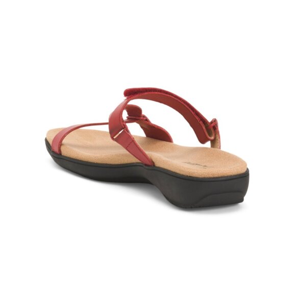 TROTTERS Black/white Leather Raja Comfort Sandals - Picture 2 of 2